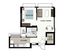Blk 467C West Plains @ Bukit Batok (Bukit Batok), HDB 2 Rooms #614119311